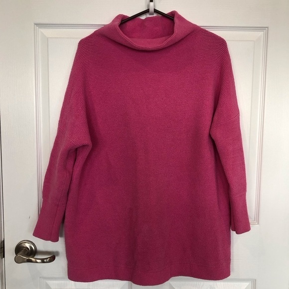 Free People Ottoman Slouchy Tunic pink Size XS - Picture 2 of 8